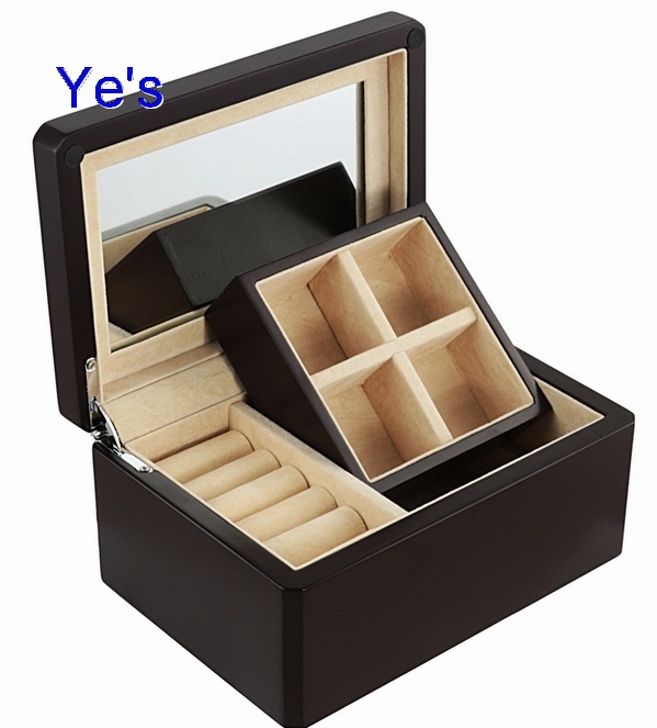 wooden jewelry gift box