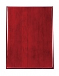 Mahogany piano finish plaque