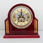 Wooden Skeleton Clock