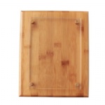 floating acylic bamboo plaque