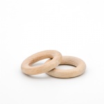 wood teething ring