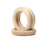 wood gymnasics rings