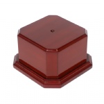 Sapele glossy wooden trophy awards base